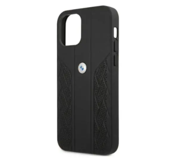 BMW Leather Curve Perforate BMHCP12MRSPPK do iPhone 12 /12 Pro