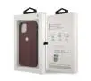 Etui BMW Leather Curve Perforate BMHCP12MRSPPR do iPhone 12 / 12 Pro