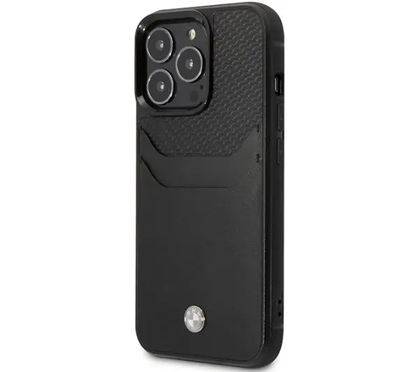 BMW Leather Card Slot BMHCP14X22RSEPK do iPhone 14 Pro Max