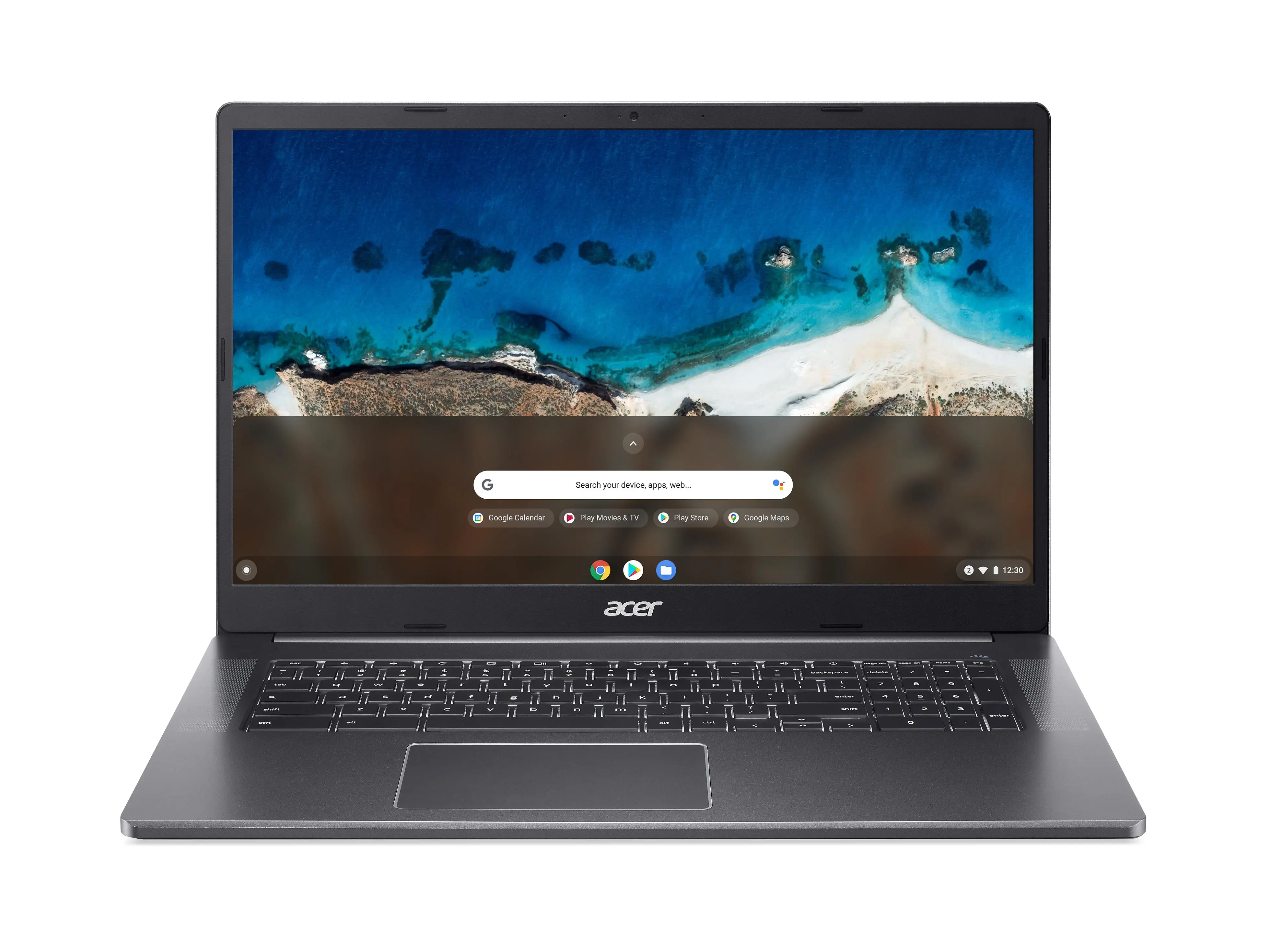 Laptop chromebook Acer Chromebook 317 CB317-1HT-C031 17,3" Celeron N4500 8GB RAM 128GB Dysk ChromeOS Szary