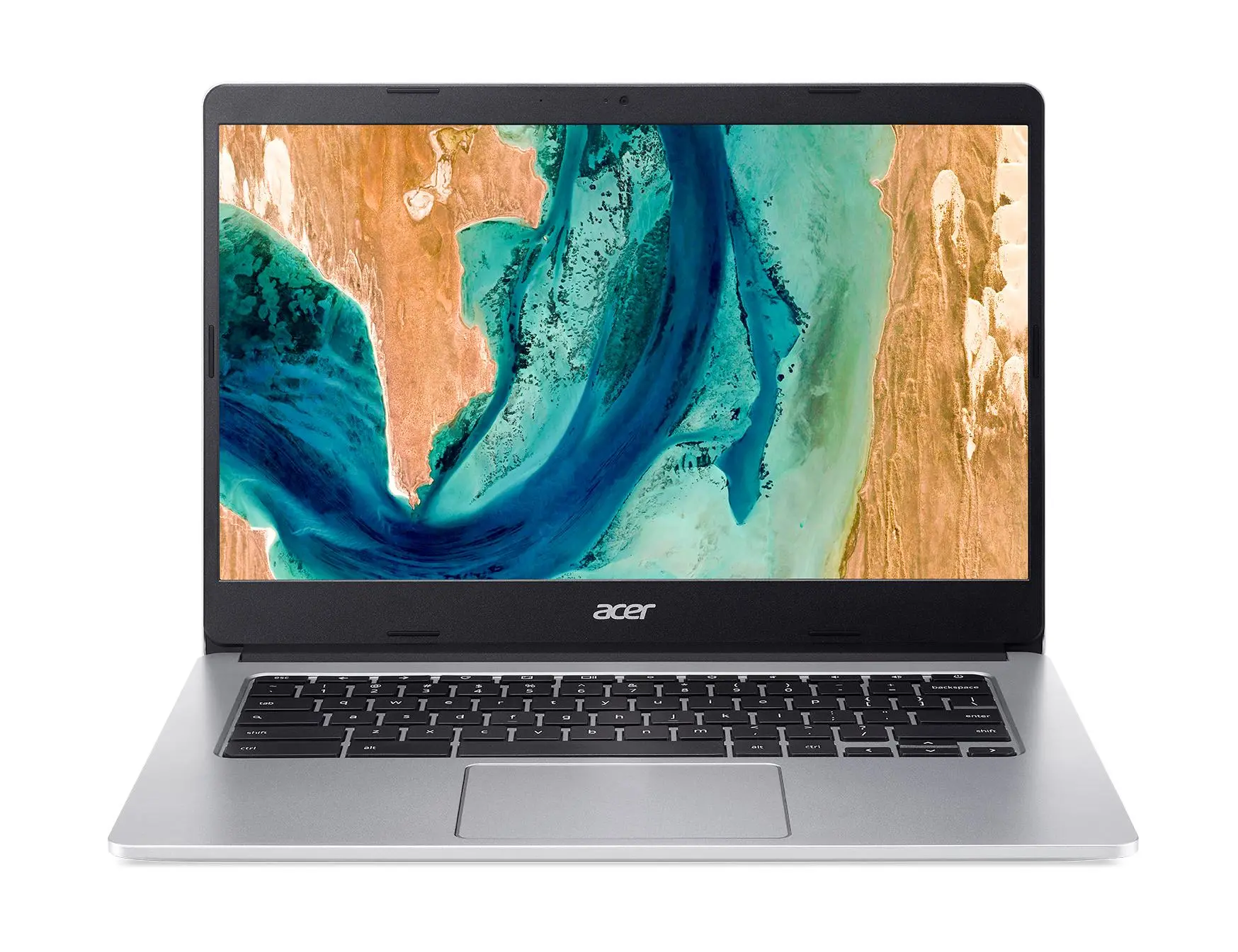 Laptop chromebook Acer Chromebook CB314-2H-K36U 14" MediaTek M8183 8GB RAM 128GB Dysk ChromeOS Srebrny