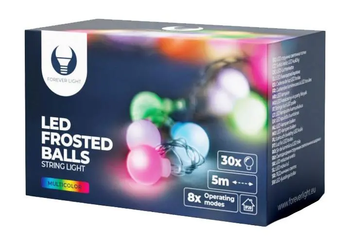 Girlanda świetlna Forever LED Mleczne Kulki FB53 5m RTV100237