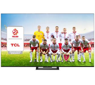 Telewizor TCL 55QLED870 55" QLED 4K 144Hz Google TV Dolby Vision IQ Dolby Atmos HDMI 2.1 DVB-T2