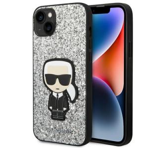 Etui Karl Lagerfeld Glitter Flakes Ikonik KLHCP14SGFKPG do iPhone 14