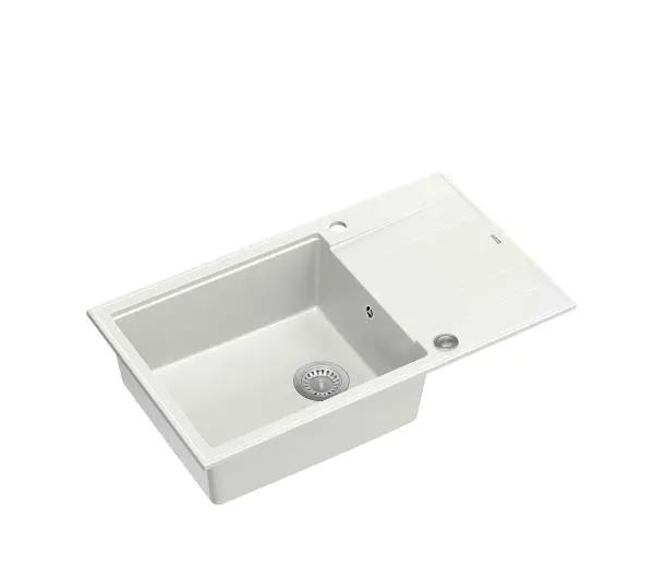Quadron HCQE58650U1_BS P2O Evan 136 XL Granitowy Biały/Stalowy - DRUGI -30%, ALBO 5-TY ZA 1ZŁ - Kup na Raty - RRSO 0%