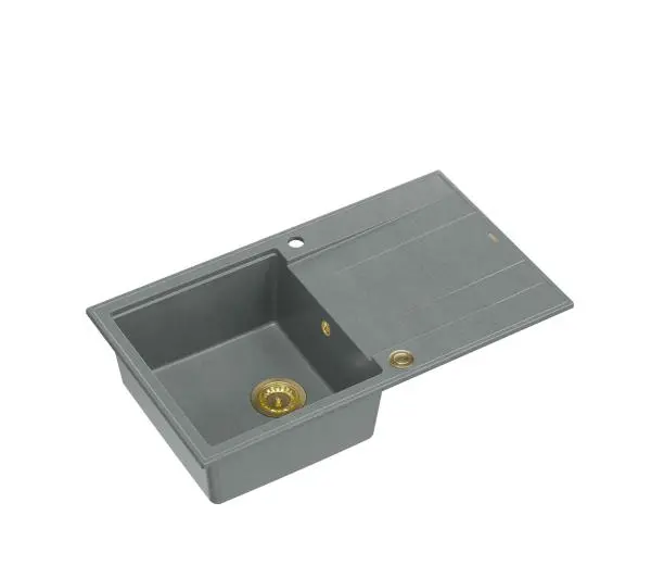 Quadron HCQE8650U5_PVDG1 P2O Evan 111 Granitowy Szary/Złoty - DRUGI -30%, ALBO 5-TY ZA 1ZŁ - Kup na Raty - RRSO 0%