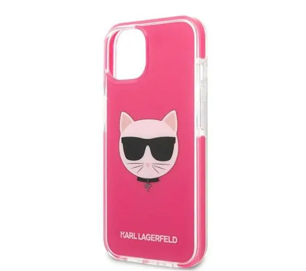 Karl Lagerfeld Choupette Head KLHCP13STPECPI do iPhone 13 mini