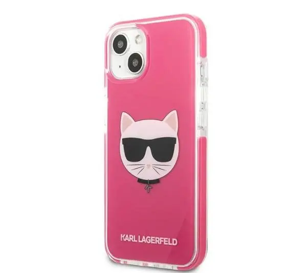 Karl Lagerfeld Choupette Head KLHCP13STPECPI do iPhone 13 mini