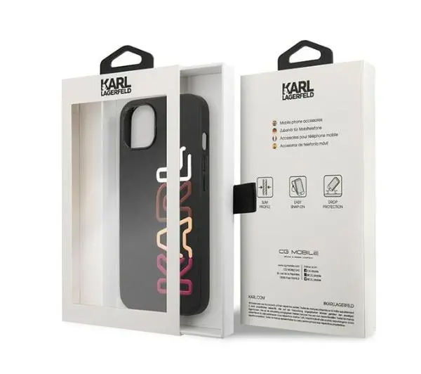 Karl Lagerfeld Multipink Brand KLHCP13MPCOBK do iPhone 13