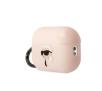 Etui na słuchawki Karl Lagerfeld Silicone Karl Head 3D KLAP2RUNIKP do AirPods Pro 2 Różowy