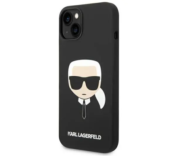 Karl Lagerfeld Silicone Karl`s Head KLHCP14MSLKHBK do iPhone 14 Plus