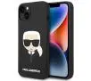 Etui Karl Lagerfeld Silicone Karl`s Head KLHCP14MSLKHBK do iPhone 14 Plus