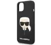 Etui Karl Lagerfeld Silicone Karl`s Head KLHCP14MSLKHBK do iPhone 14 Plus