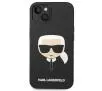 Etui Karl Lagerfeld Silicone Karl`s Head KLHCP14MSLKHBK do iPhone 14 Plus