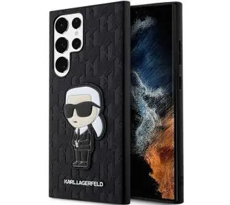 Etui Karl Lagerfeld Saffiano Monogram Ikonik KLHCS23LSAKLHKPK do Samsung Galaxy S23 Ultra