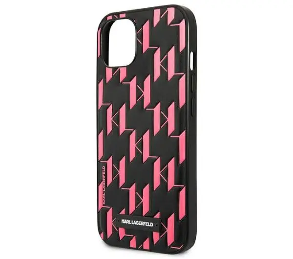 Karl Lagerfeld Monogram Plaque KLHCP13SMNMP1P do iPhone 13 mini