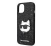 Etui Karl Lagerfeld Glitter Choupette Patch KLHCP14MG2CPK do iPhone 14 Plus