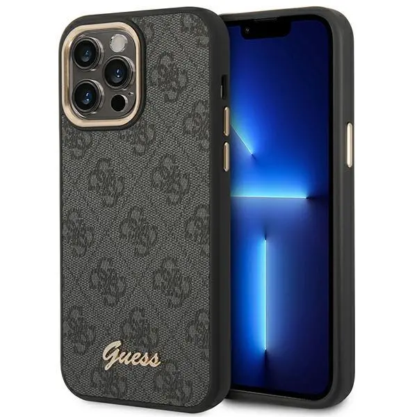Etui Guess 4G Vintage Gold Logo GUHCP14XHG4SHK do iPhone 14 Pro Max