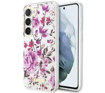 Etui Guess Flower Collection GUHCS23MHCFWST do Samsung Galaxy S23+