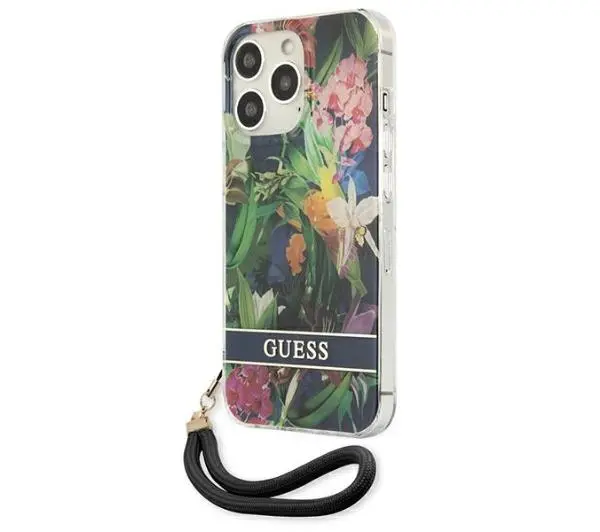 Guess Flower Strap GUHCP13XHFLSB do iPhone 13 Pro Max