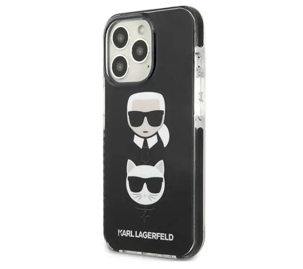 Karl Lagerfeld Karl&Choupette Head KLHCP13LTPE2TK do iPhone 13 Pro / 13