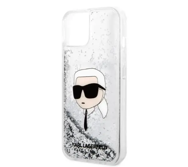 Karl Lagerfeld Glitter Karl Head KLHCP14MLNKHCH do iPhone 14 Plus
