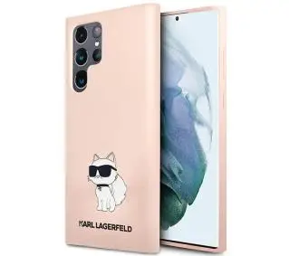 Karl Lagerfeld Silicone Choupette KLHCS23LSNCHBCP do Samsung Galaxy S23 Ultra