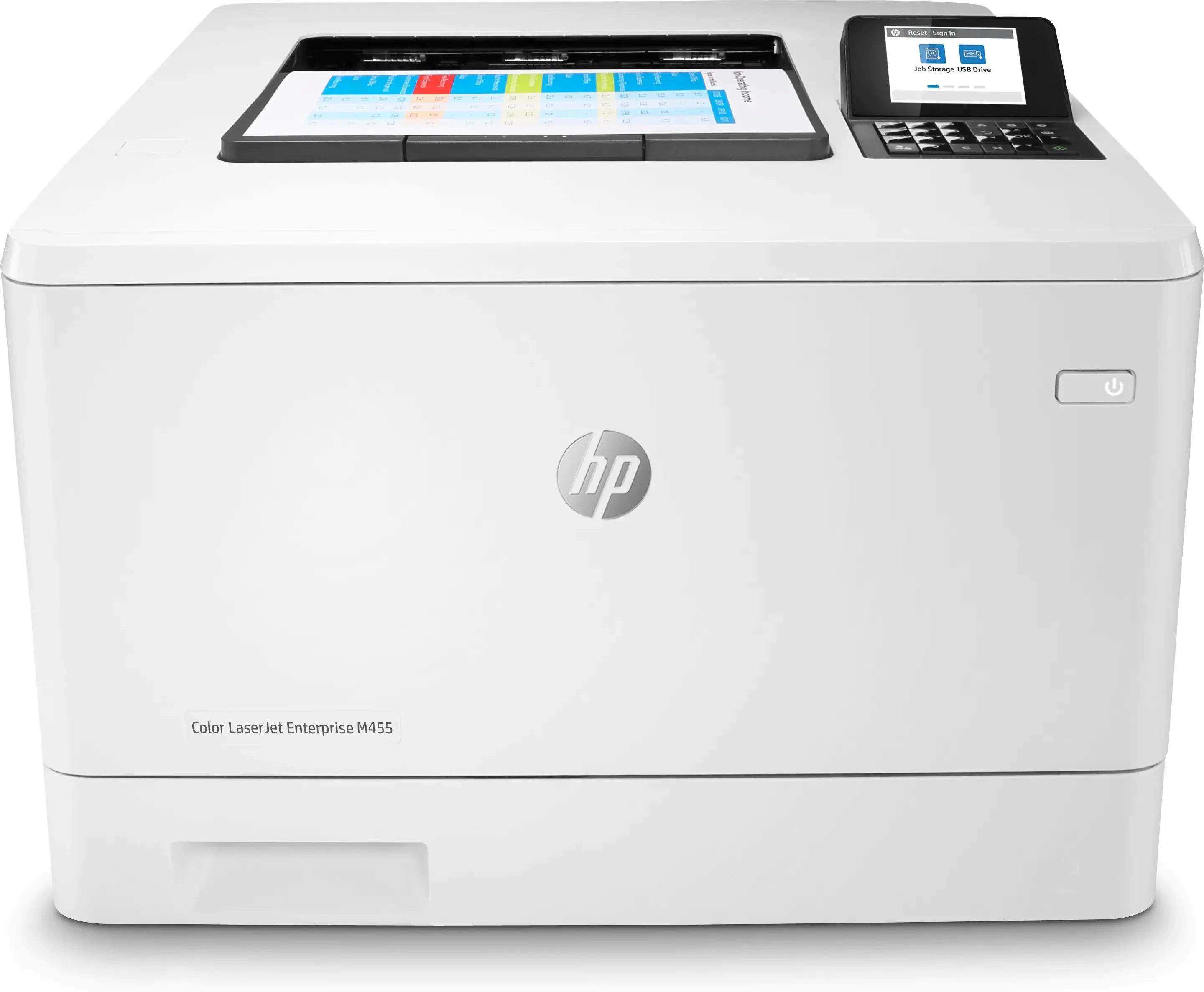 Drukarka HP Color LaserJet Enterprise M455dn Biały