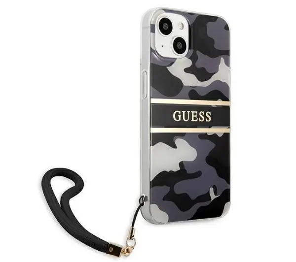 Guess Camo Strap Collection GUHCP13MKCABBK do iPhone 13
