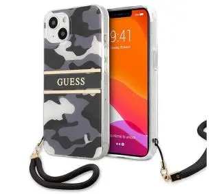 Guess Camo Strap Collection GUHCP13MKCABBK do iPhone 13
