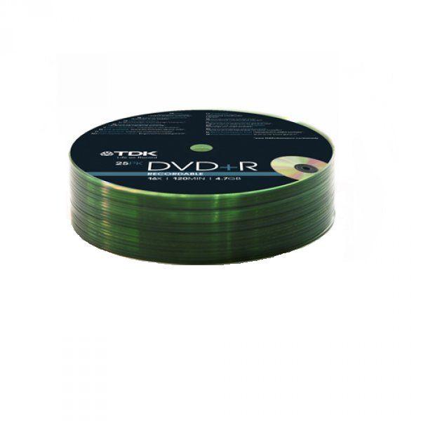 TDK DVD+R (25 szt.)