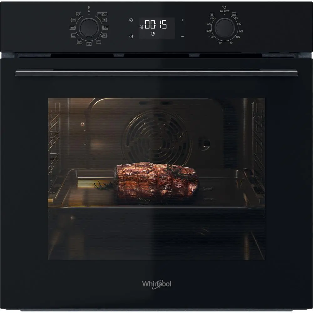 Piekarnik elektryczny Whirlpool OMK58HU1B Termoobieg Czarny