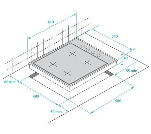 Beko b100 HIBW64125SB 61cm - DRUGI -30%, ALBO 5-TY ZA 1ZŁ - Kup na Raty - RRSO 0%