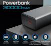 Powerbank Extralink EPB-127 30000mAh PD 65W Szary