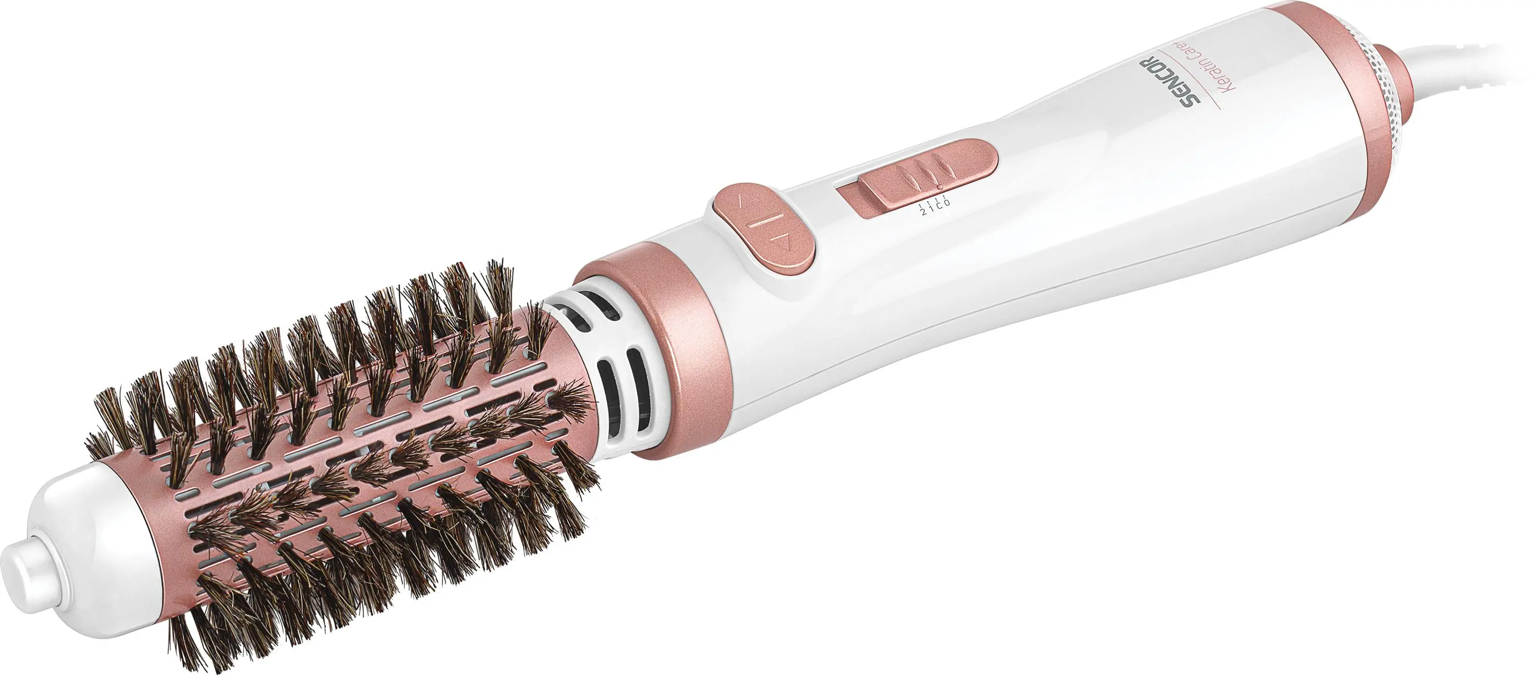 Suszarko-lokówka Sencor SHS 0910GD 1000W Obrotowa Zimny nawiew Średnica szczotki 38mm 50mm 3 poziomy temperatury