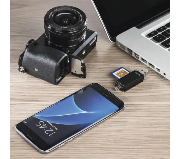 Hama Basic SD/ MicroSD 2w1 OTG