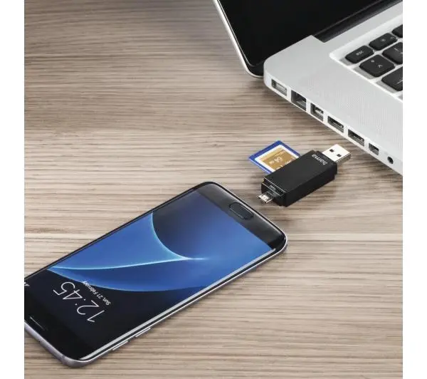 Hama Basic SD/ MicroSD 2w1 OTG