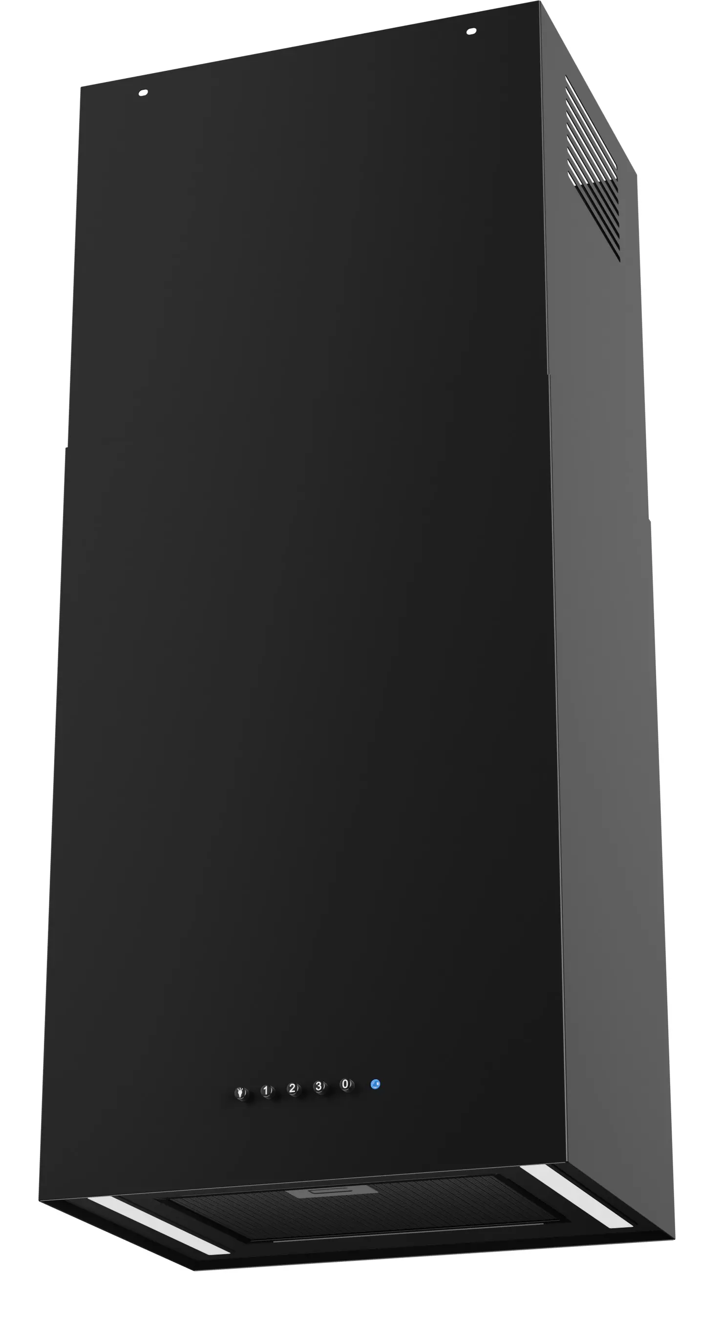 Okap Akpo WK-4 Isla Cubera Czarny matowy