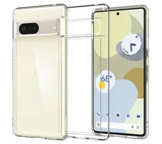 Etui Spigen Ultra Hybrid do Pixel 7 Crystal clear