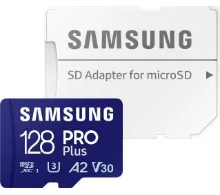 Samsung PRO Plus microSDXC 128GB U3 A2 V30