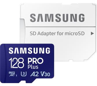 Karta pamięci Samsung PRO Plus microSDXC 128GB U3 A2 V30