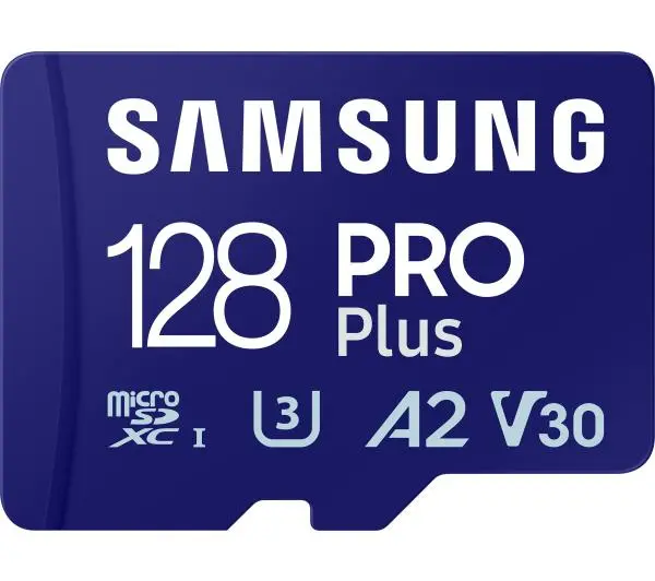 Samsung PRO Plus microSDXC 128GB U3 A2 V30