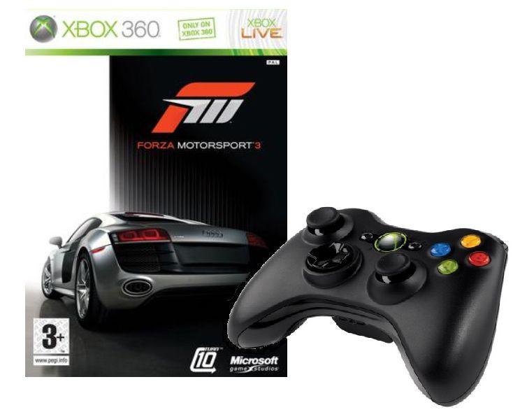 Pad Microsoft Xbox 360 Wireless + gra