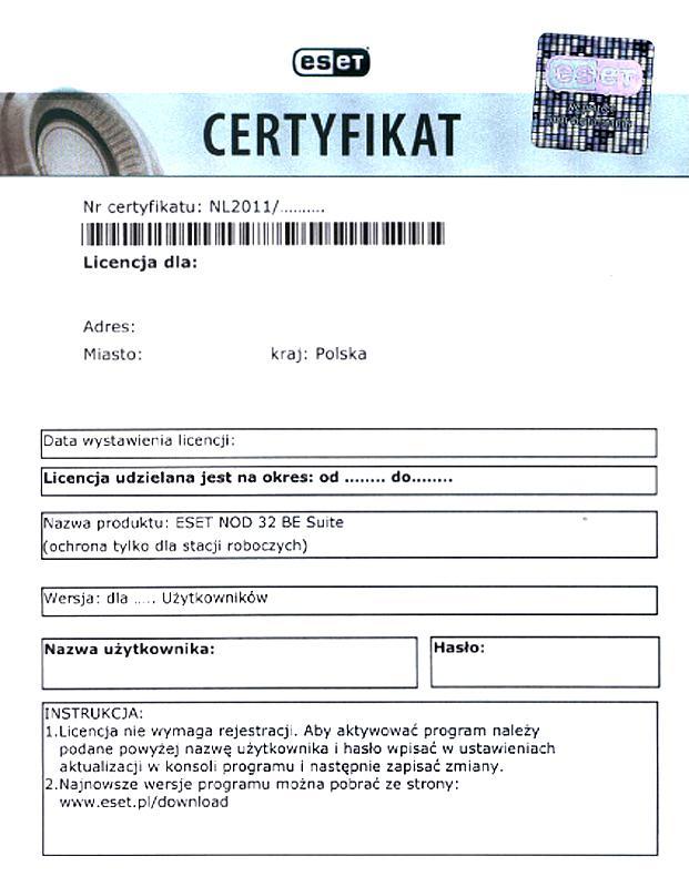 Eset NOD32 Antivirus 4.0 Business Edition Suite - 10-24stan/12m-cy KONT