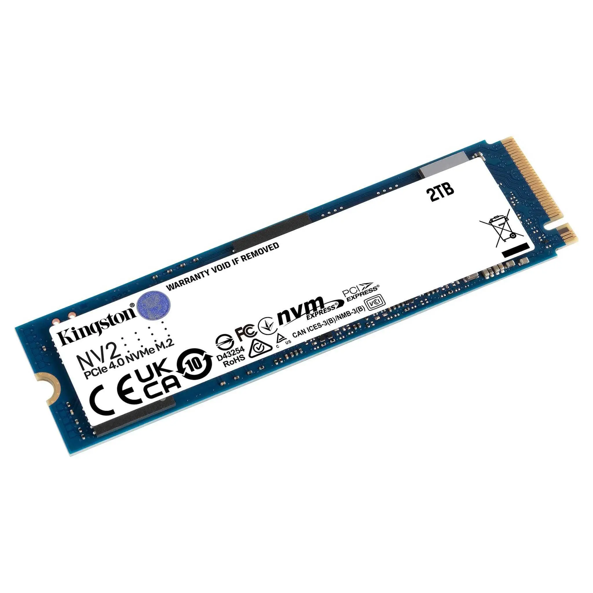 SSD-накопитель Kingston NV2 2 ТБ M.2 (SNV2S2000G), цена: 34507