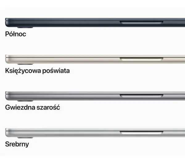 Apple MacBook Air 2023 15,3" M2 8GB RAM 512GB Dysk macOS Srebrny US - Kup na Raty - RRSO 0%