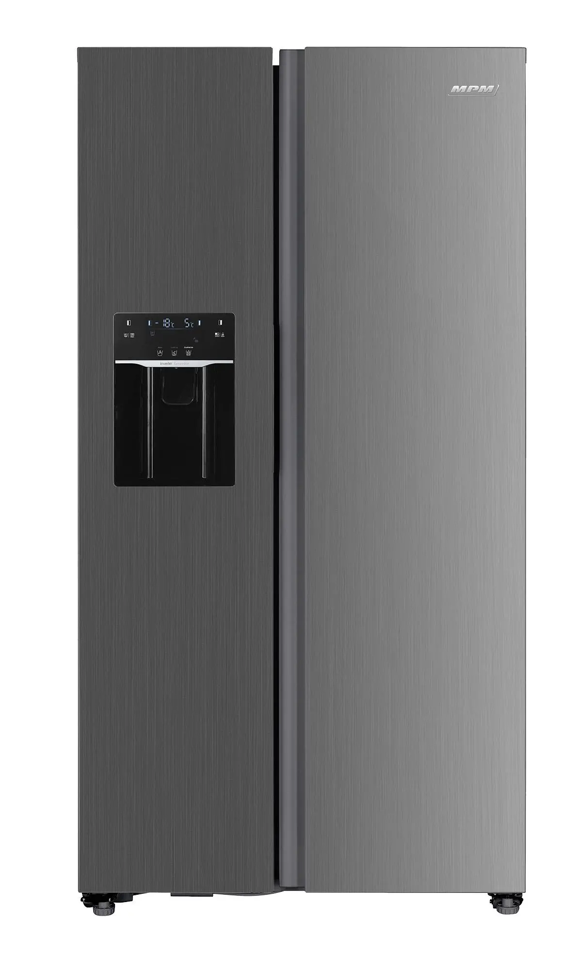Lodówka MPM 513-SBS-17M Pełny No Frost 177cm Dystrybutor wody Inox