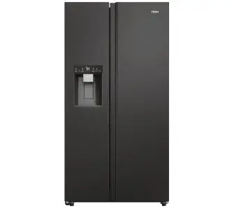 Lodówka Haier Seria 7 HSW79F18DIPT Pełny No Frost 177,5cm Dystrybutor wody Zdalne sterowanie Czarny łupkowy