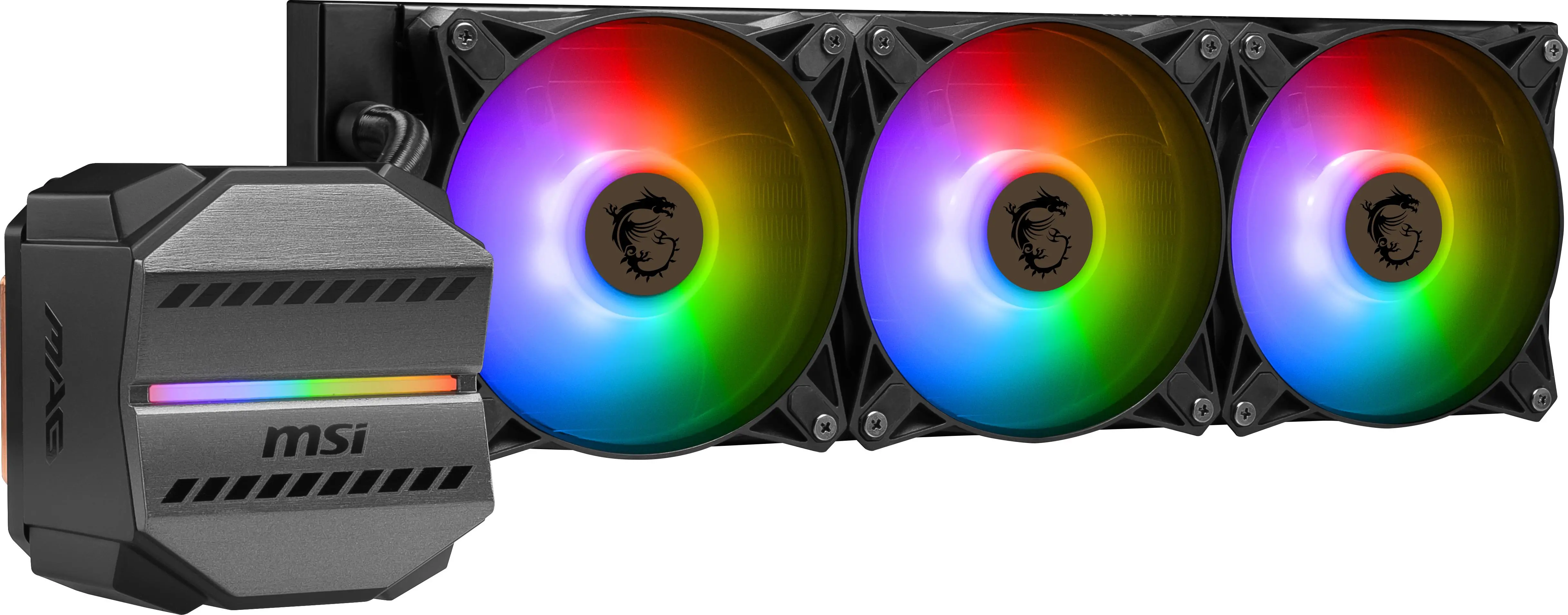 фото Водяне охолодження MSI MAG CoreLiquid M360 (306-7ZW4R24-813) 3