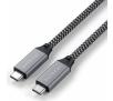 Kabel Satechi ST-U4C80M USB-C 100W 0,8m Szary
